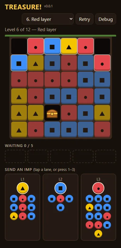 Imps mine every tile, screenshot