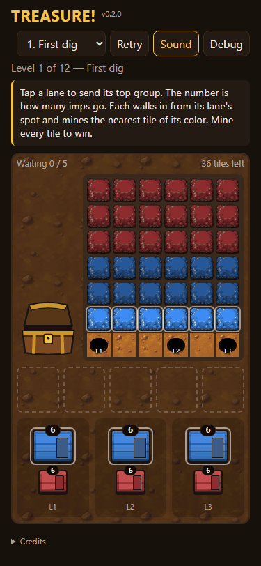 One big map, and crates of imps, screenshot