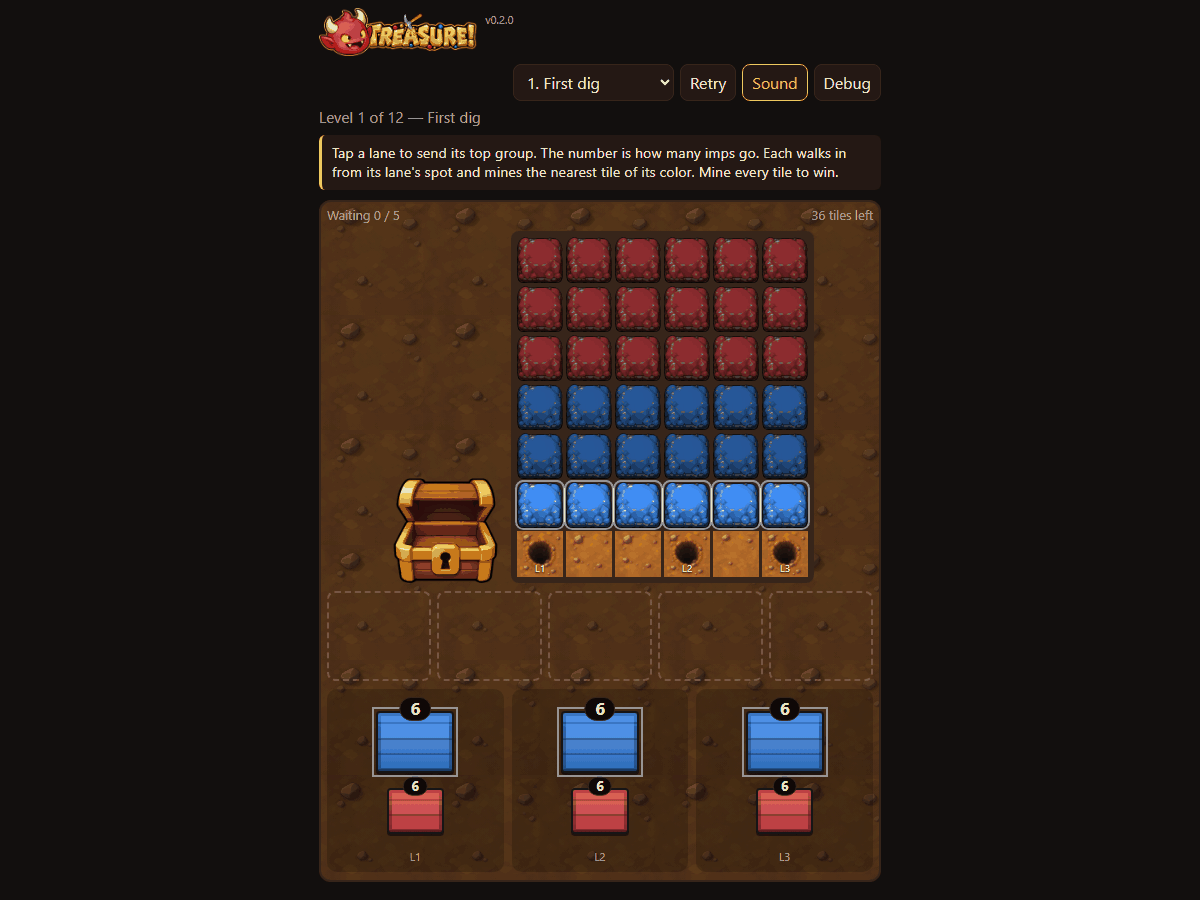 Little gems for the chest, screenshot