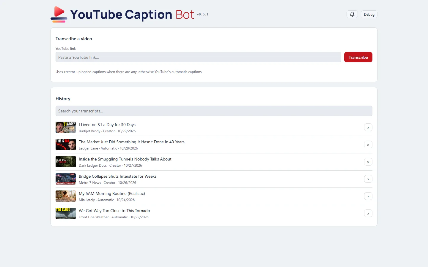 A new brand, with a banner for light pages too, screenshot