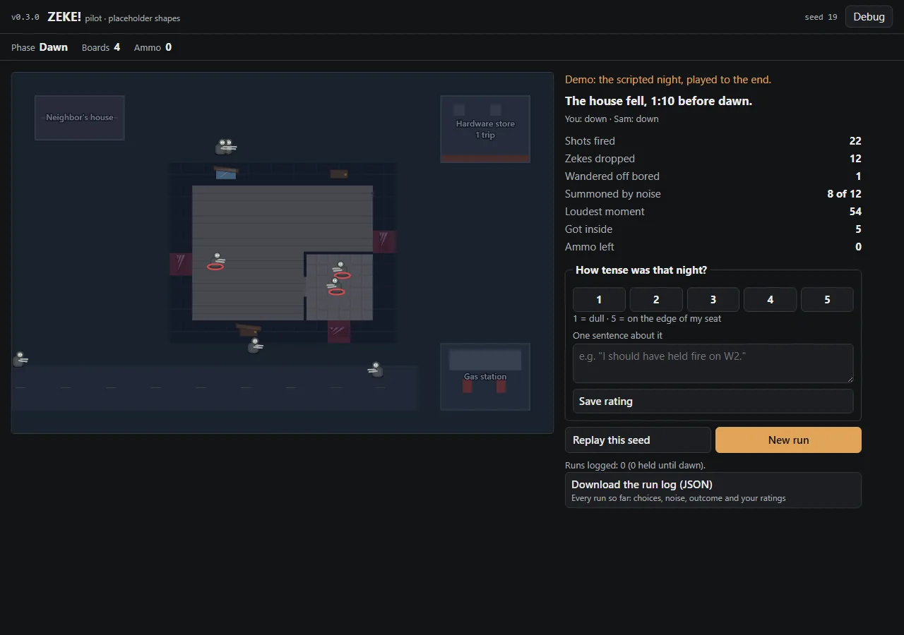 Pilot v0.3.0: fixes from playtesting it ourselves, screenshot