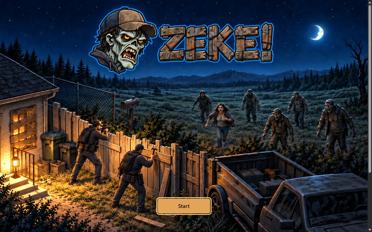 v0.17.1: a title screen and a dawn card, screenshot